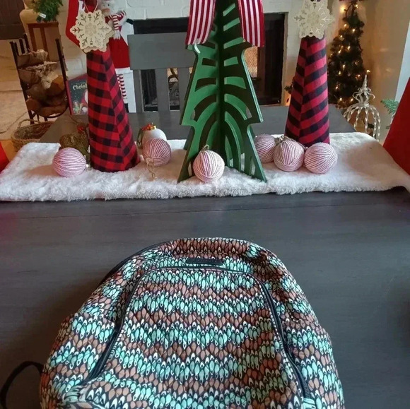 Vera Bradley Multicolor Backpack like new - Picture 7 of 7